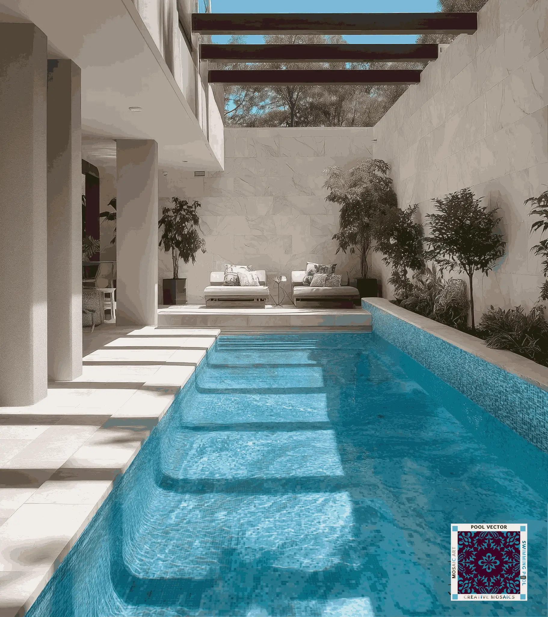 deep-blue-green-mosaic-pool-with-reflective-surface