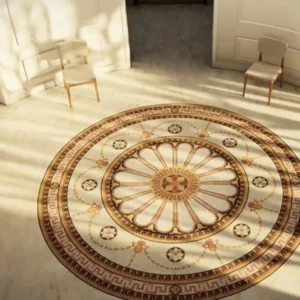 Kamile Marble Mosaic Tile Medallions