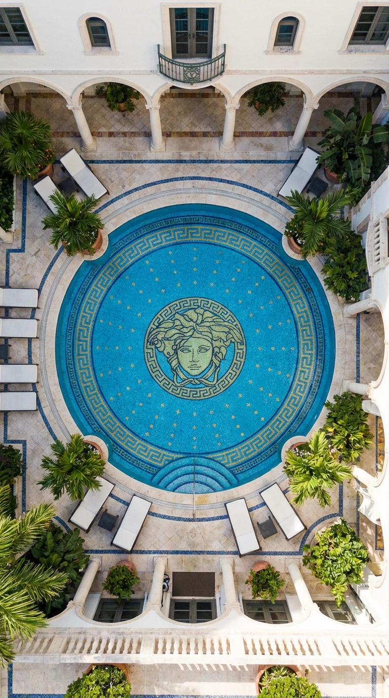 round-medusa-pool-mosaics