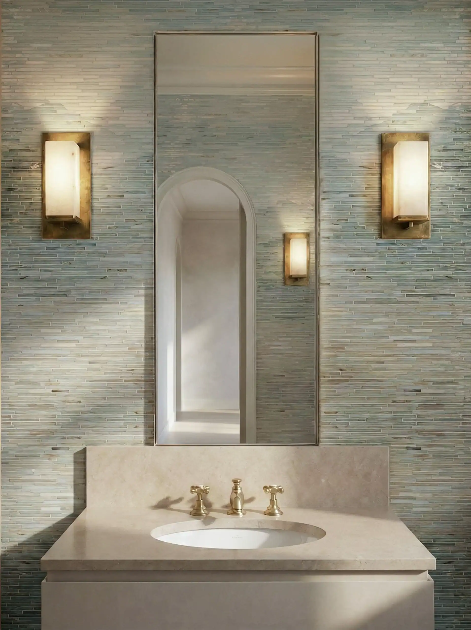 sea-mist-linear-glass-mosaic-vanity-wall