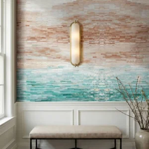 Terracotta Tide Fade Mosaic