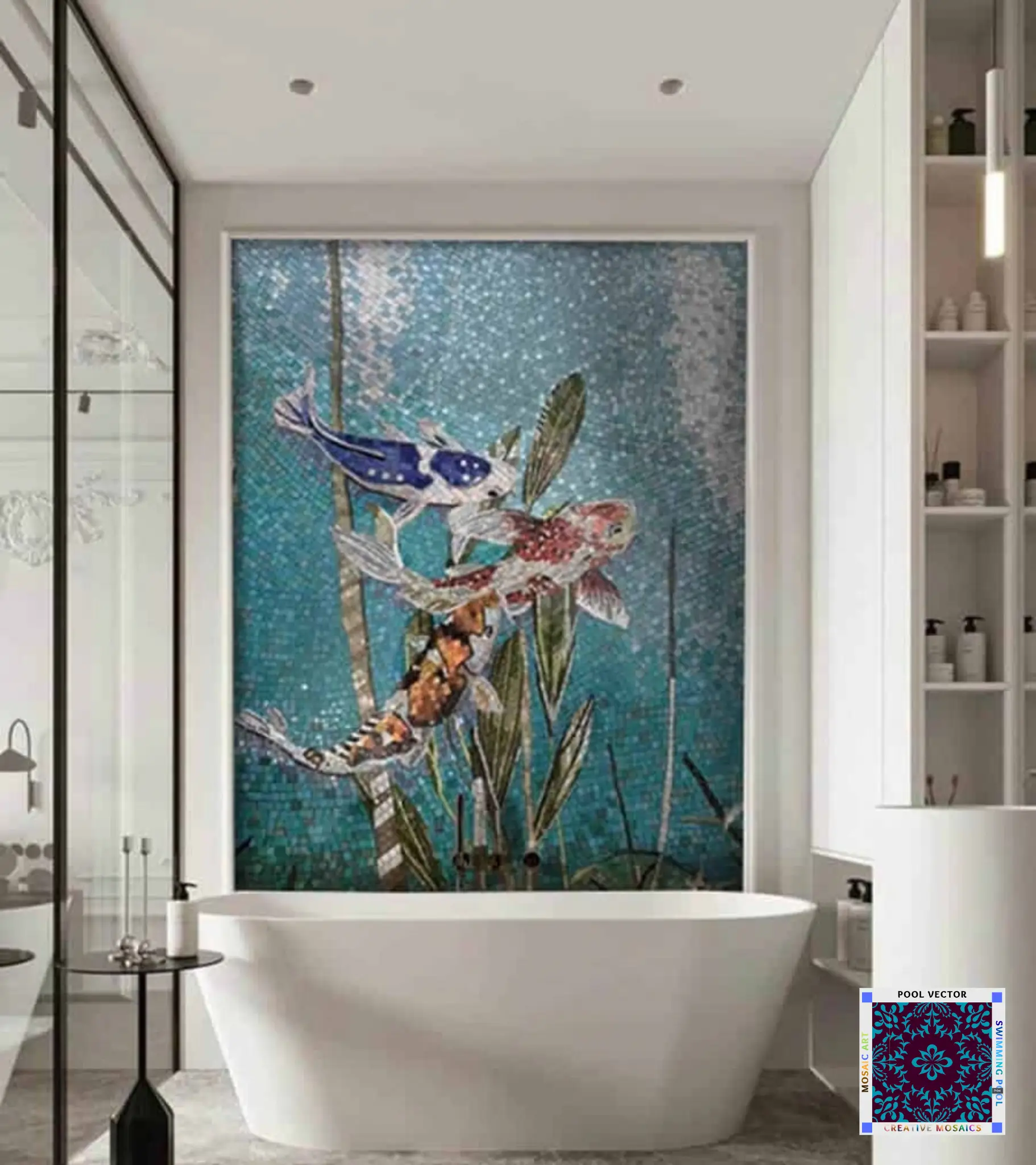 koi-fish-mosaic-wall