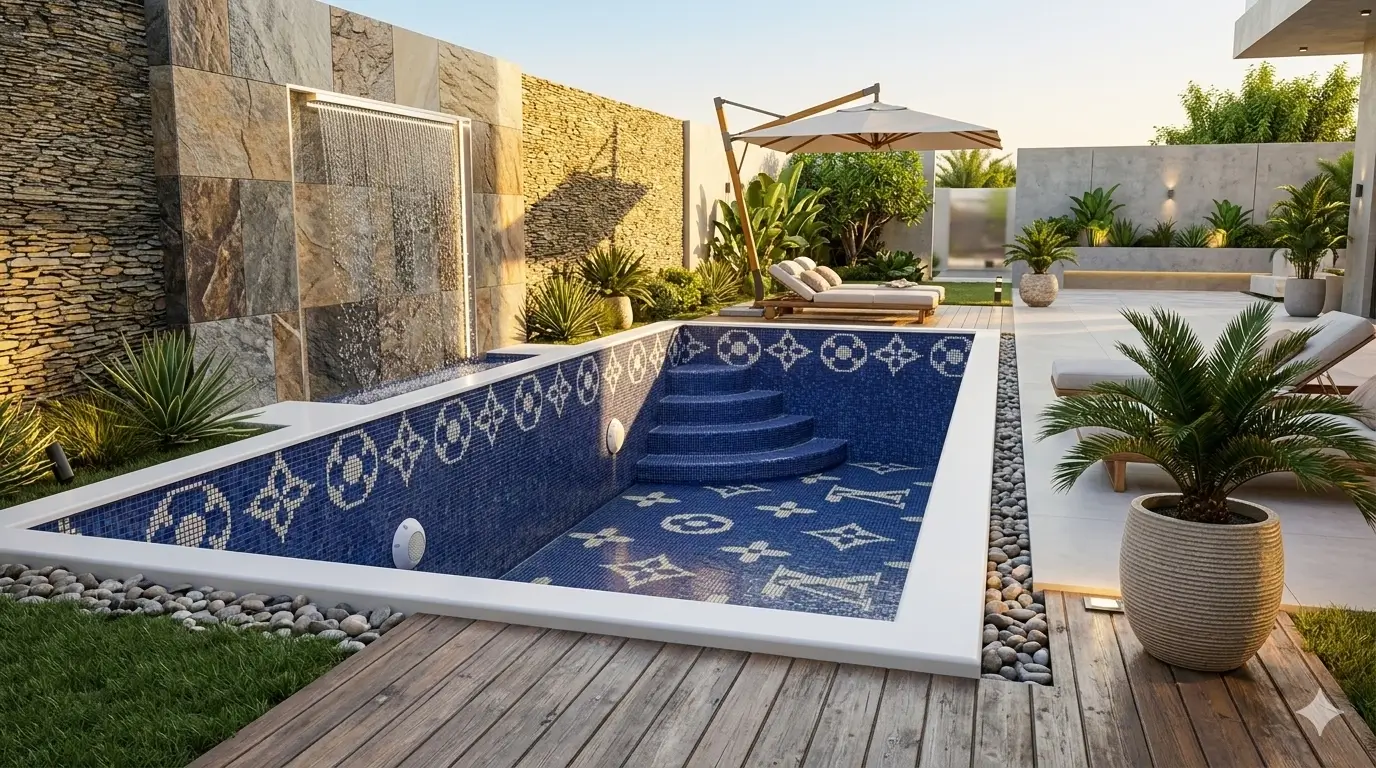 Pool Mosaic tile Designs