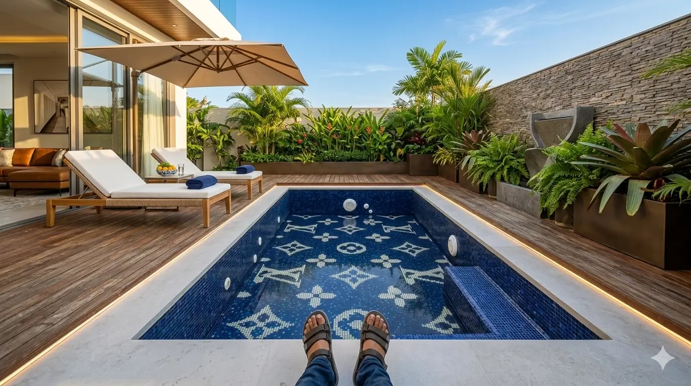 Pool Mosaic tile Designs